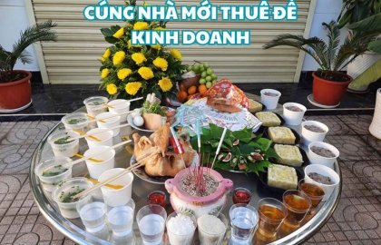 Cúng Nhà Mới Thuê Để Kinh Doanh Chuẩn Phong Thủy Tài Lộc May Mắn